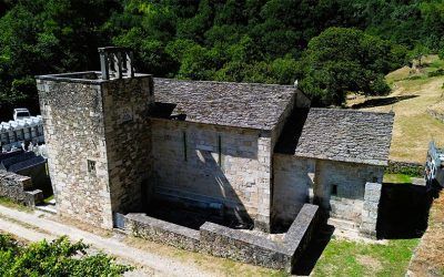 La Iglesia de Santo Estevo de Atán, templo románico en Ribeira Sacra