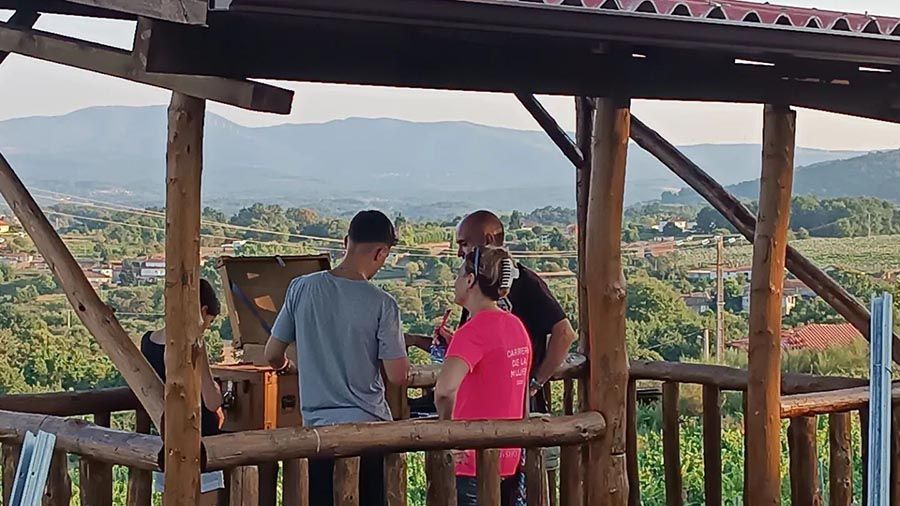 Mirador de El Secreto del Monje en Pantón