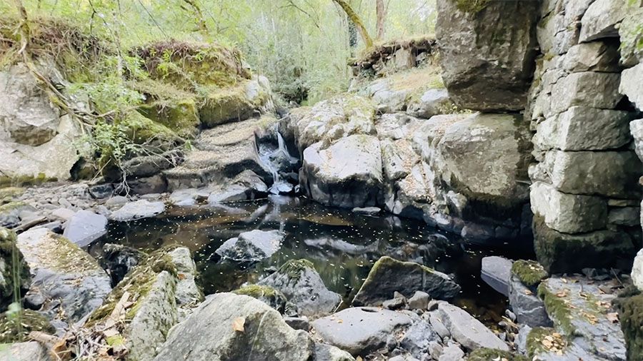 Ruta del Monje, senderismo en Pantón