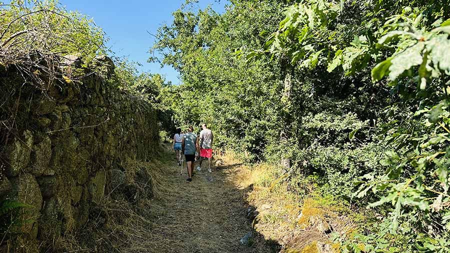 Este es uno de los puntos de la Ruta del Monje