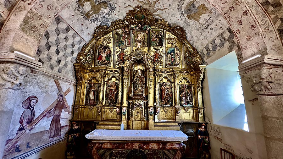 La bóveda de esta iglesia es una maravilla