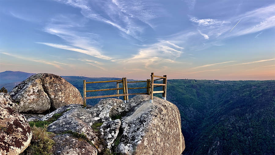 Uno de los mejores miradores de la Ribeira Sacra