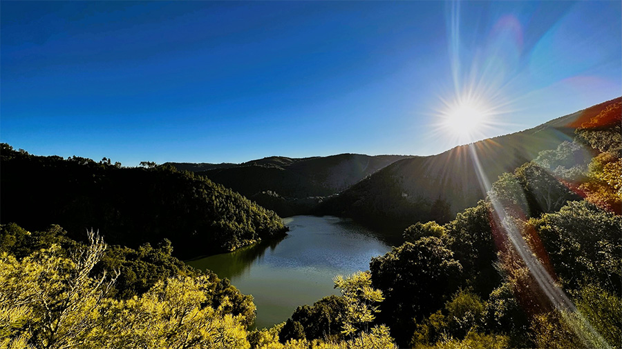 Las vistas desde el Castro de Marce son increíbles