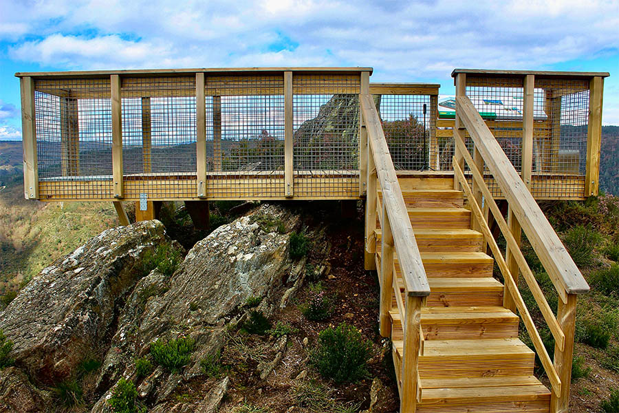 Así es el Mirador de Bazal en Pantón