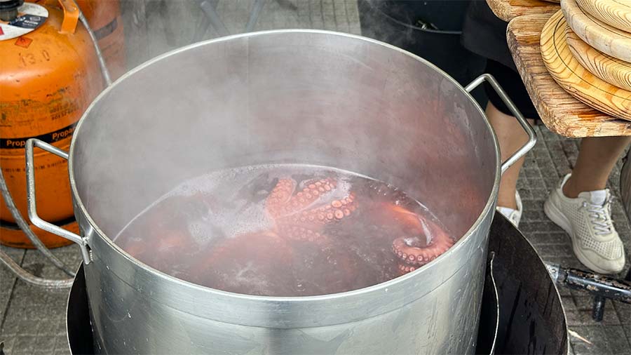 El pulpo sigue siendo el protagonista de las ferias