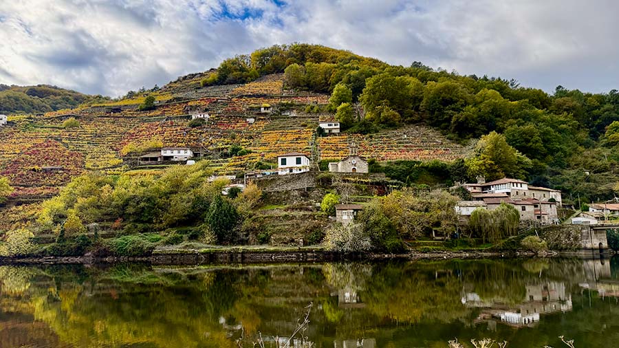 Pueblos de Ribeira Sacra en otoño