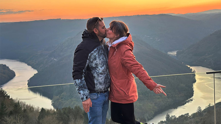 Puestas de sol románticas en Ribeira Sacra