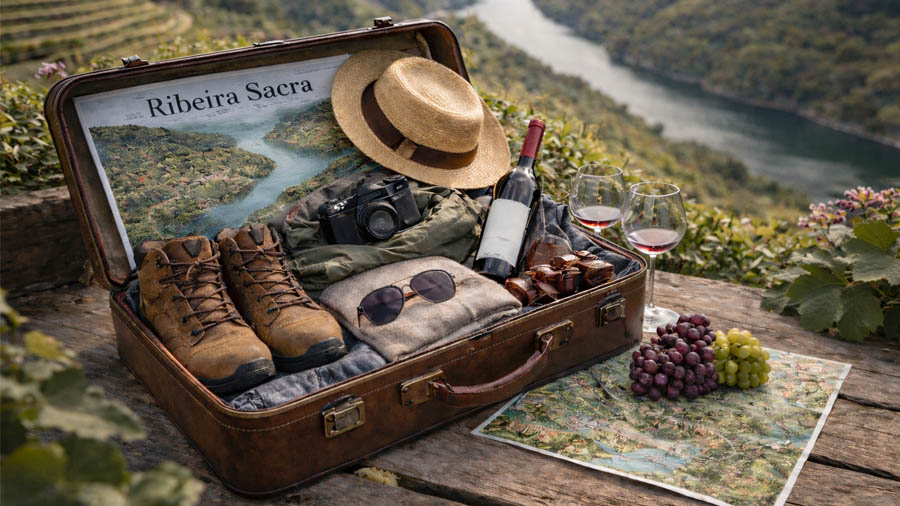 ¿Qué meter en la maleta para visitar Ribeira Sacra?