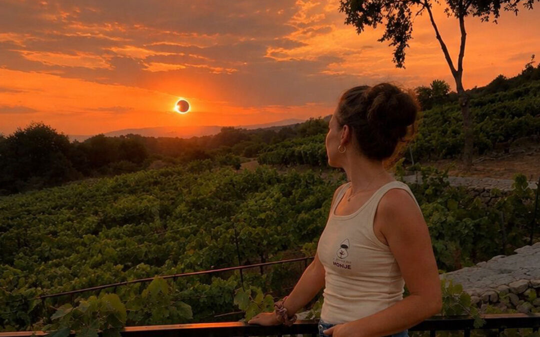 Eclipse en Ribeira Sacra: así lo vivimos en Pantón Rural