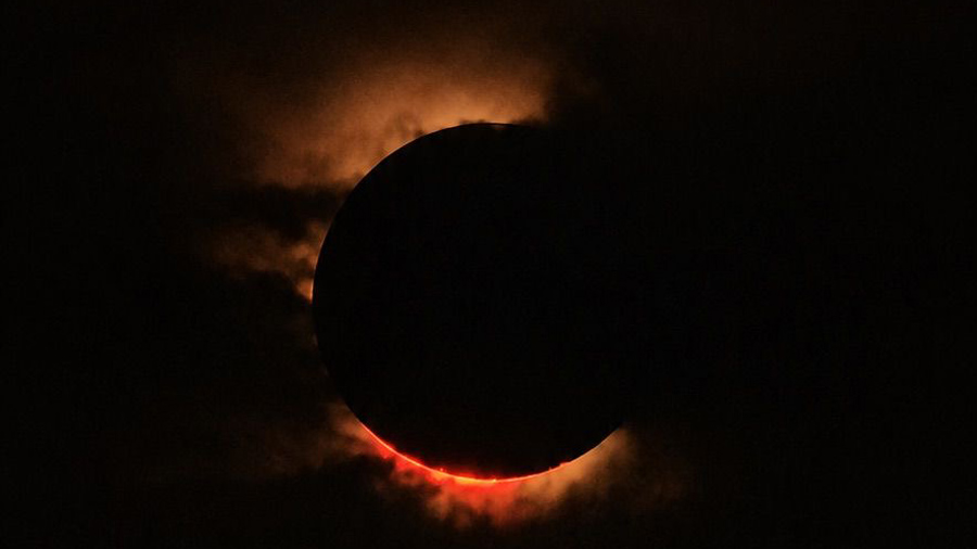 Eclipse total 2026 en Ribeira Sacra